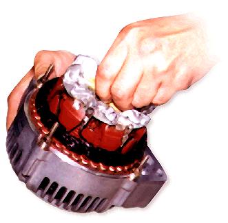 A close-up of a machine Description automatically generated