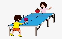 Ping Pong Tournament Clipart Picture Royalty Free Library - Playing Table Tennis Clipart | Full Size PNG Download | SeekPNG