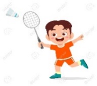 Happy Cute Kid Boy Play Badminton Royalty Free Cliparts, Vectors, And Stock Illustration. Image 138518456.