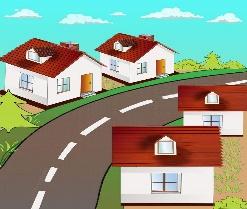 Entry #6 by FasterSam for Draw Street & Front View & 2 Houses On Each Side (Cartoon) | Freelancer