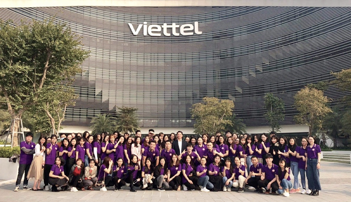 cơ cấu tổ chức tại Viettel 