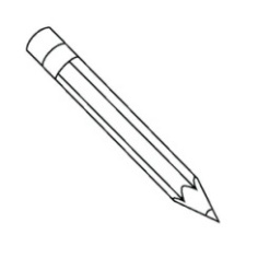 Káº¿t quáº£ hÃ¬nh áº£nh cho pencil clipart black and white