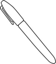 Káº¿t quáº£ hÃ¬nh áº£nh cho pen clipart black and white