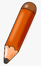 Brown Pencil Clipart, HD Png Download - kindpng
