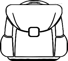 Bag Coloring Pages - Coloring Home