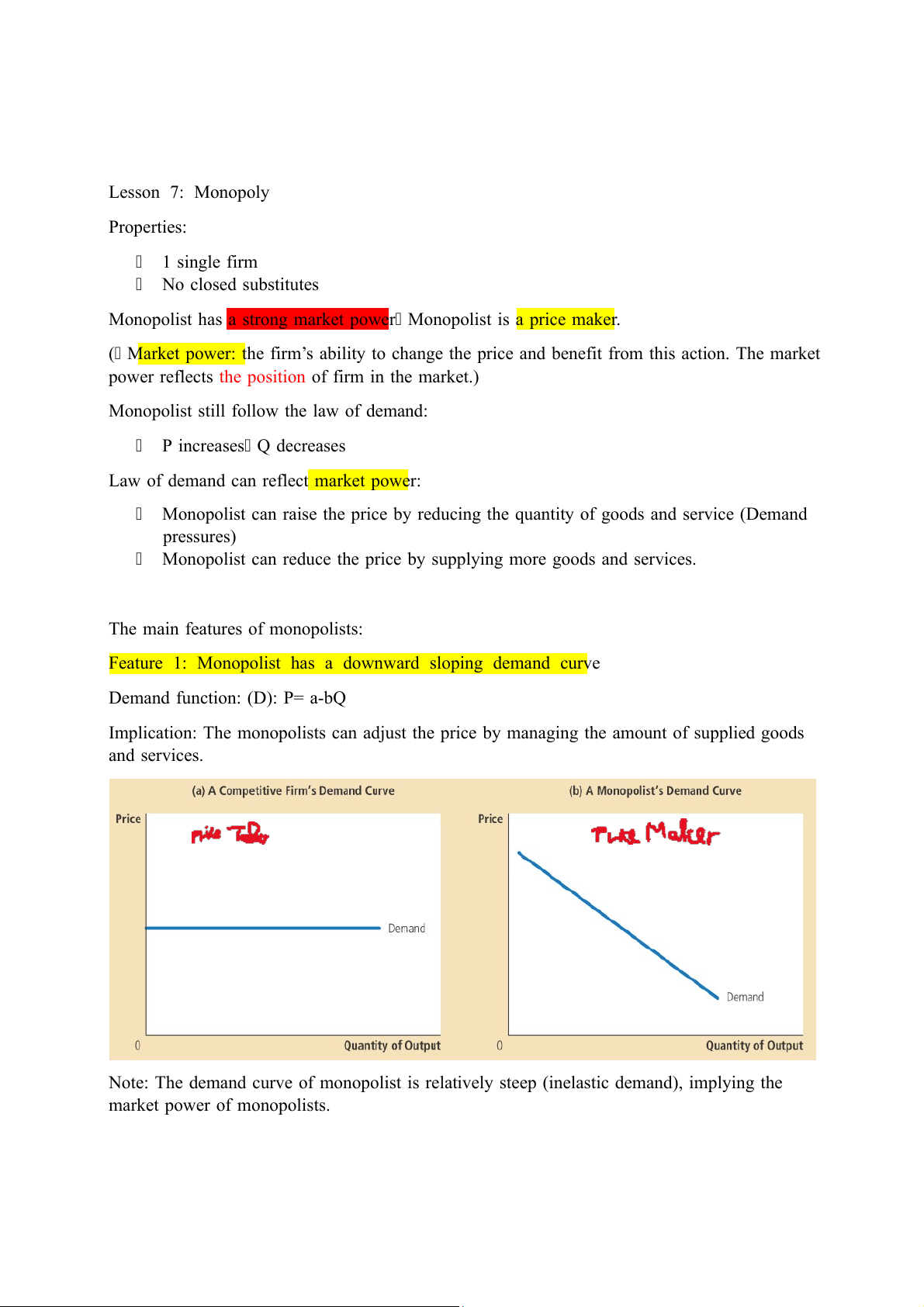 Lesson 7: Monopoly Analysis and Market Power | Microeconomics | Trường ...