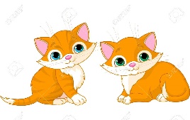 Vector Illustration Of Two Very Cute Cats Royalty Free SVG, Cliparts, Vectors, And Stock Illustration. Image 6523418.