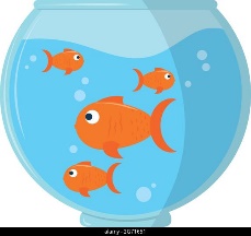 fishes in the bowl Stock Vector Image & Art - Alamy