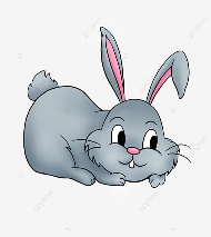 Hand Painted Rabbit Clip Painting, Rabbit Clipart, Clip Art, Rabbit PNG Transparent Clipart Image and PSD File for Free Download