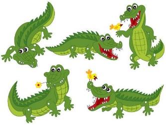 Crocodile Clipart Digital Vector Crocodile Africa Safari - Etsy | Crocodile illustration, Alligators art, Clip art