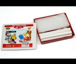 Hộp đựng phấn Mic kèm giẻ lau bảng phấn không bụi