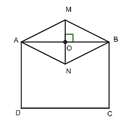 A black square with a green square in the middle Description automatically generated