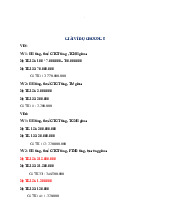 Bài tập chương 5 nguyên lí kế toán | Nguyên lí kế toán | Đại học công nghiệp HCM