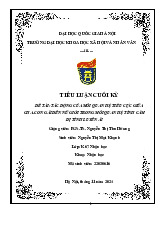 Tác động của mối quan hệ tiêu cực giữa cha - con gái đến nữ giới trong mối quan hệ tình cảm dị tính luyến ái | Tiểu luận cuối kì nghiên cứu