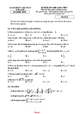 Đề Thi Tuyển Sinh 10 Toán Chuyên Sở GD Lạng Sơn 2025-2026 Có Đáp Án