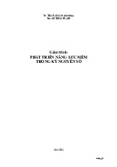 Sách hoàn thiện - Phát triển năng lực mềm trong kỷ nguyên số