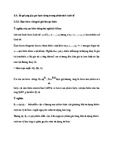 ứng dụng của đạo hàm riêng trong phân tích kinh tế | Môn toán cao cấp