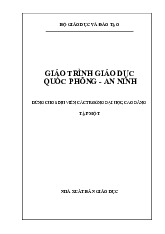 Giáo trình môn Quốc phòng an ninh | Trường Đại học Kinh Doanh và Công Nghệ Hà Nội