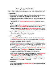 Đề cương kinh tế chính trị Mac le nin 20202021 | Trường đại học Bách Khoa Hà Nội