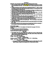 BÀI TẬP VÀ HẠCH TOÁN KẾ TOÁN NGÂN HÀNG - KE TOAN NGAN HANG