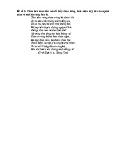 Bếp Lửa: Khổ 3 - Ngữ Văn Lửa: Khổ 3 - Ngữ Văn 9