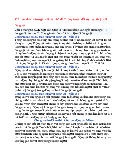 Văn mẫu lớp 6 Cánh diều bài Viết một đoạn văn ngắn với câu chủ đề Chúng ta cần đối xử thân thiện với động vật