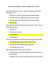 Bộ 1000 câu trắc nghiệm môn lịch sử Đảng cộng sản Việt Nam / Trường Đại học Kinh tế - Tài chính thành phố Hồ Chí Minh