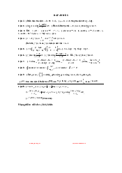 Đáp án đề thi giữa kì môn Giải tích 1 năm 2014 | Đại học Bách Khoa Hà Nội