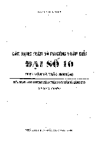 Các dạng toán và phương pháp giải Đại số 10 – Nguyễn Hữu Ngọc