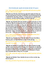 Câu hỏi  quản trị học căn bản | Trường đại học kinh tế - luật đại học quốc gia thành phố Hồ Chí Minh