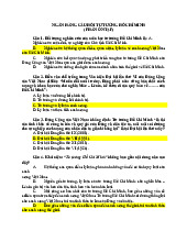 TOP câu hỏi trắc nghiệm Môn Tư tưởng Hồ Chí Minh | Đại học Sư phạm Thành phố Hồ Chí Minh