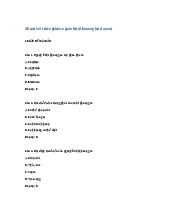 30 câu hỏi trắc nghiệm ngành Ruột khoang (có đáp án) | Sinh học đại cương