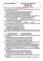 Đề thi thử tốt nghiệp 2025 Lịch sử Sở GD Ninh Bình giải chi tiết