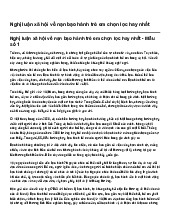 Nghị luận xã hội về nạn bạo hành trẻ em chọn lọc hay nhất | Ngữ văn 10