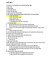 Đề cương trắc nghiệm ôn tập môn Kinh tế vi mô | Trường Đại học Kinh Tế Quốc Dân