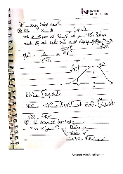 Vở ghi môn xác suất thống kê | Đại học Kinh tế Quốc Dân