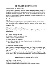 Lí thuyết - Qui luật cầu và thị trường cạnh tranh môn Kinh tế vi mô | Đại học Đồng Tháp