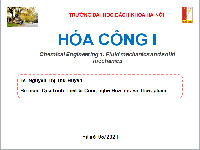 Phân riêng hệ khí không đồng nhất | Bài giảng môn quá trình thiết bị | Đại học Bách khoa hà nội