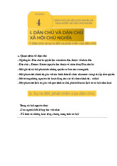 Đề cương môn chủ nghĩa xã hội–Trường Đại học Hoa Sen