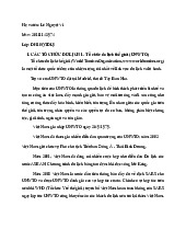 Tổ chức du lịch và công ty lữ hành thế giới | Môn Quản trị dịch vụ du lịch và lữ hành - Đại học Tài nguyên và Môi trường Hà Nội