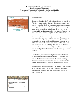 Principles of economics chapter 1,2,3,4