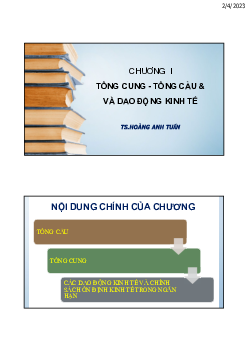 Ôn tập chương I | Kinh tế vi mô | Trường đại học Thương mại