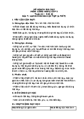 Kế hoạch bài dạy Bài 7: Làm đồ dùng học tập môn Công nghệ lớp 3