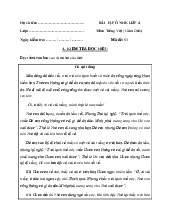 Bài tập ôn hè lớp 4 lên 5 môn Tiếng Việt sách Cánh Diều - Số 3