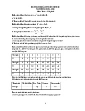 Đề tham khảo tuyển sinh 10 môn Toán 2025 – 2026 phòng GD&ĐT Quận 7 – TP HCM