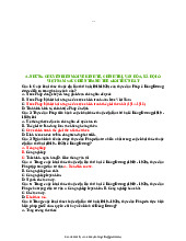 Bài tập lịch sử Việt Nam- Trường Đại học Ngoại ngữ- Đại học Quốc gia Hà Nội