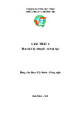 Tóm tắt lý thuyết và bài tập - Công nghệ thông tin | Trường Đại học Quy Nhơn