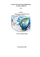 Đề cương ôn tập môn Chủ nghĩa xã hội khoa học | Trường Đại học Khoa học Tự nhiên, Đại học Quốc gia Thành phố Hồ Chí Minh