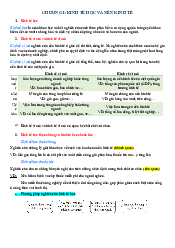 Tổng hợp một phần lý thuyết Kinh tế vi mô | Trường Đại học Mở Thành phố Hồ Chí Minh