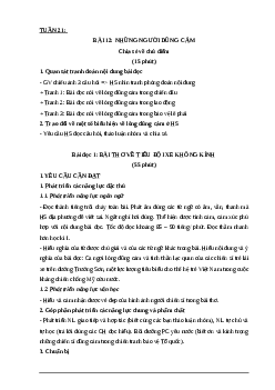 Giáo án Tiếng Việt lớp 4 Tuần 21 | Cánh Diều
